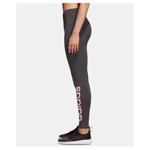 Adidas Dark Heather Logo Tights